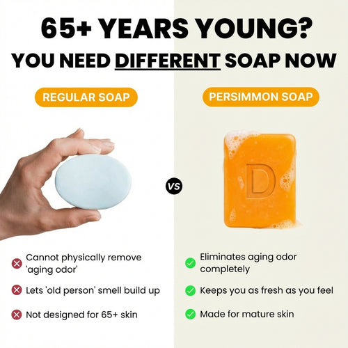 Dermora - Deodorizing Persimmon Soap